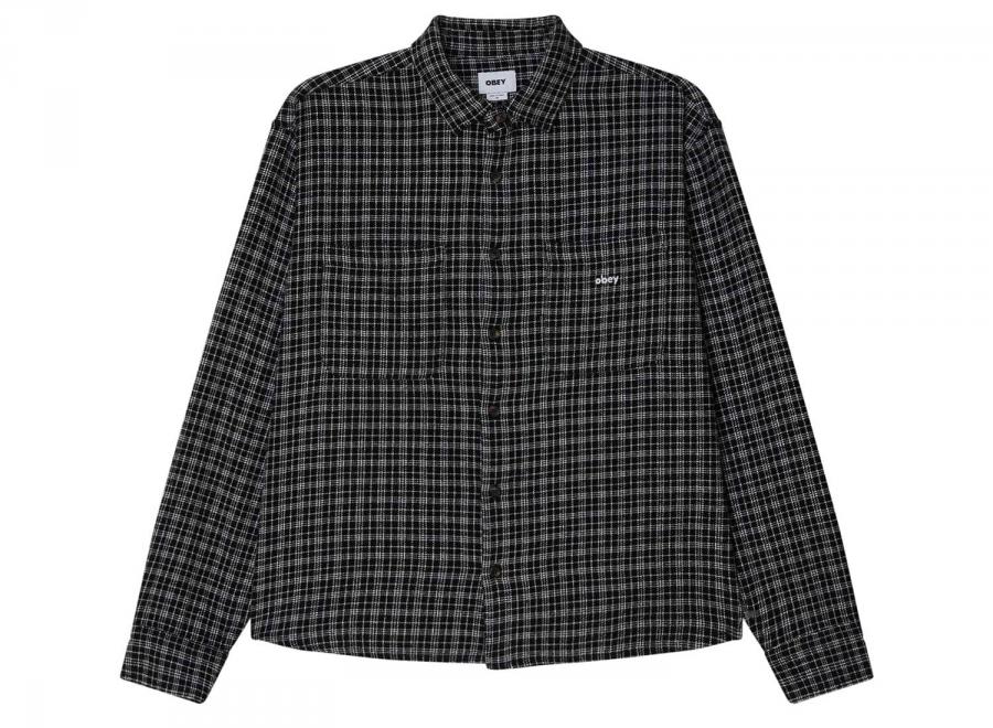 Obey Bigwig Rick Woven Black Multi 181200415 - Obey