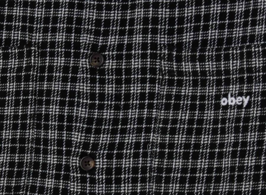 Obey Bigwig Rick Woven Black Multi 181200415 - Obey