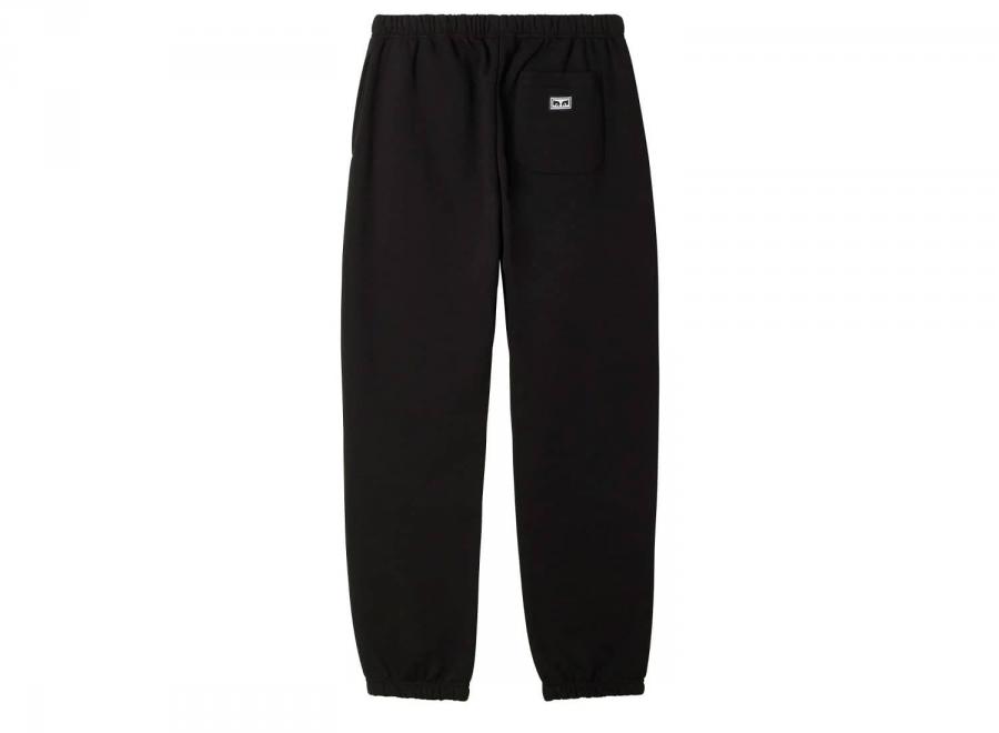 Obey Established Works Eyes Sweatpant Black - Obey