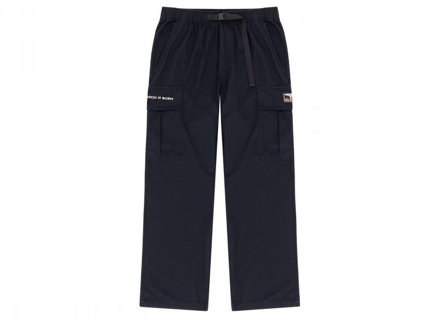 Obey x Napapijri Dont Just Watch It Burn Pant Black - Obey