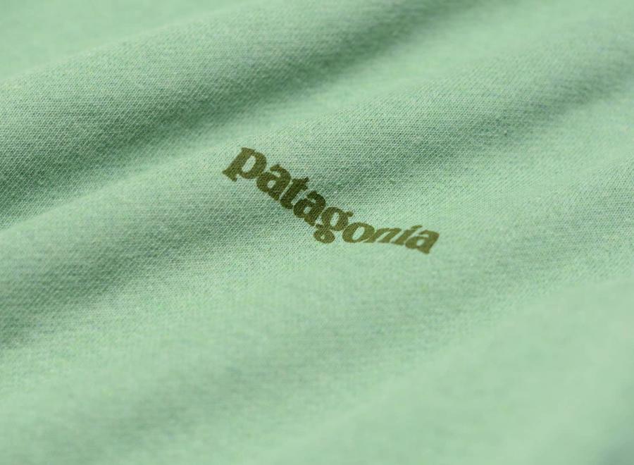 Patagonia Fitz Roy Icon Uprisal Crew Ellwood Green - Patagonia