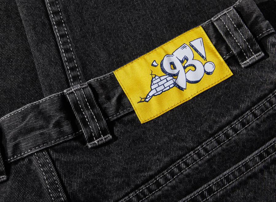 Polar Skate Co 93 Pants Denim Silver / Black - Polar Skate Co