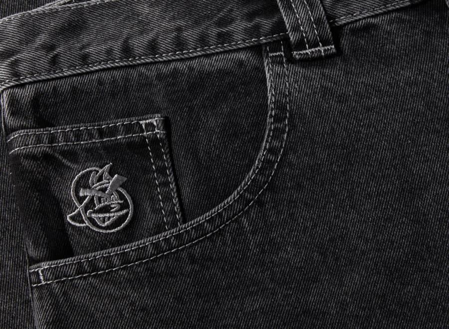 Polar Skate Co 93 Pants Denim Silver / Black - Polar Skate Co