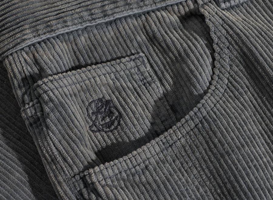 Polar Skate Co 93 Pants Overdyed Cord Blueish Grey - Polar Skate Co