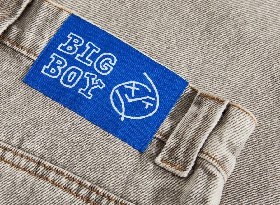 Polar Skate Co Big Boy Pants Acid Beige - Polar Skate Co