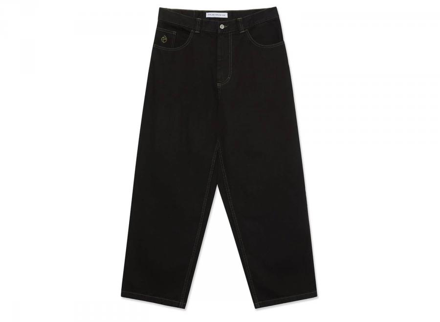 Polar Skate Co Big Boy Pants Black / Dark Olive - Polar Skate Co