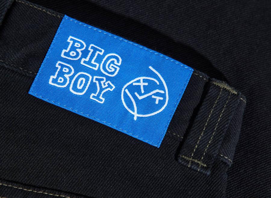 Polar Skate Co Big Boy Pants Black / Dark Olive - Polar Skate Co