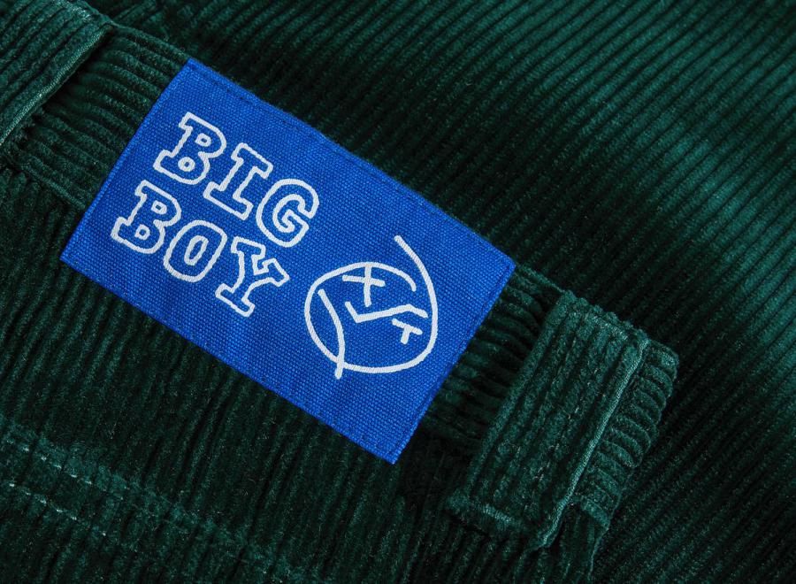 Polar Skate Co Big Boy Pants Cord Dark Emerald - Polar Skate Co