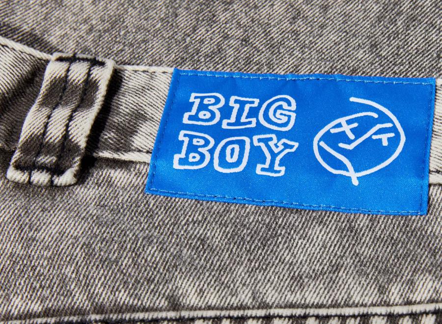 Polar Skate Co Big Boy Pants Denim Acid Black - Polar Skate Co
