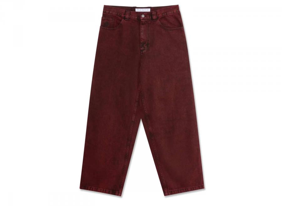 Polar Skate Co Big Boy Pants Red / Black - Polar Skate Co