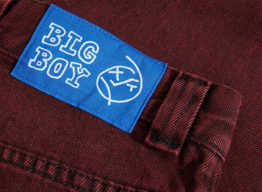 Polar Skate Co Big Boy Pants Red / Black - Polar Skate Co
