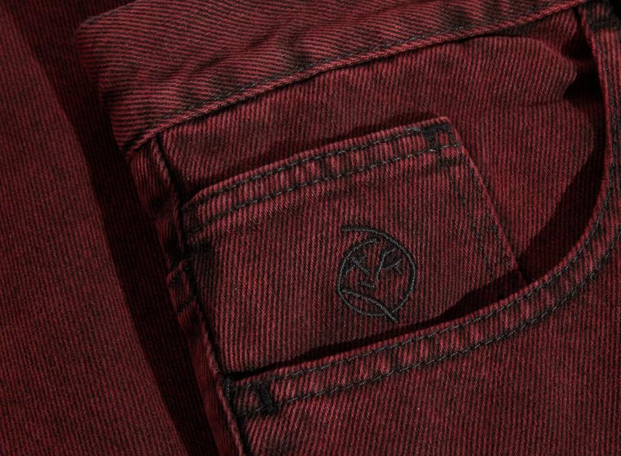 Polar Skate Co Big Boy Pants Red / Black - Polar Skate Co