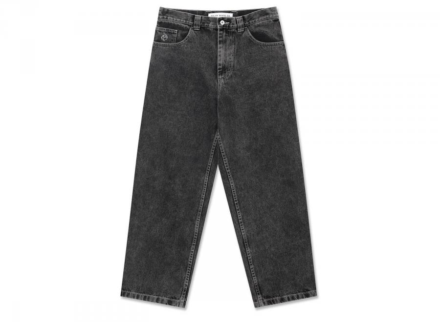 Polar Skate Co Big Boy Pants Silver Black - Polar Skate Co