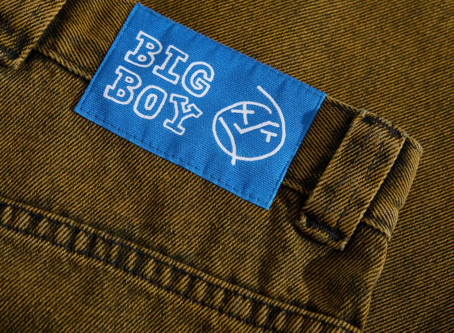 Polar Skate Co Big Boy Pants Yellow / Black - Polar Skate Co