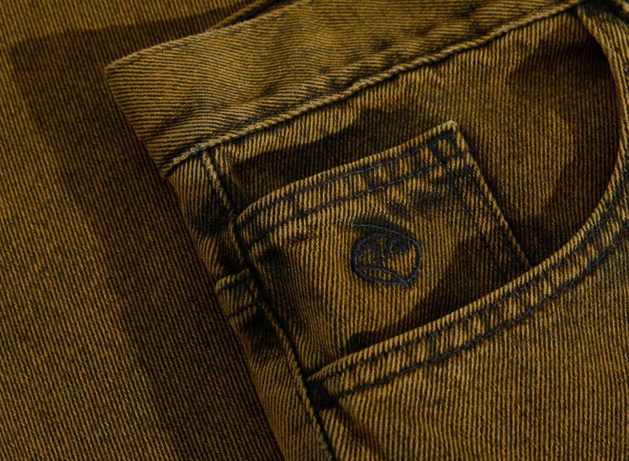 Polar Skate Co Big Boy Pants Yellow / Black - Polar Skate Co