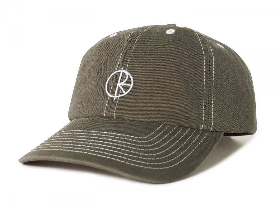 Polar Skate Co Contrast Sai Cap Olive - Polar Skate Co