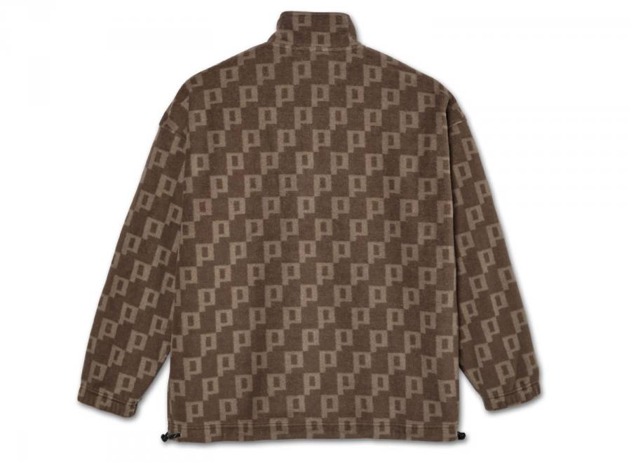 Polar Skate Co P Fleece Pullover Light Brown - Polar Skate Co