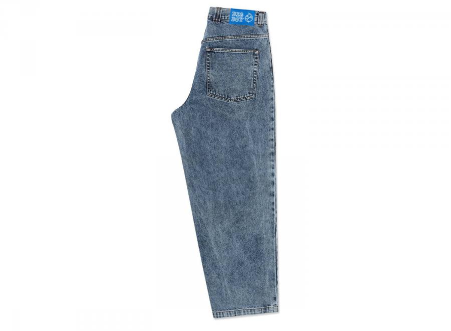 Polar Skate Co Big Boy Pants Heavy Washed Blue - Polar Skate Co