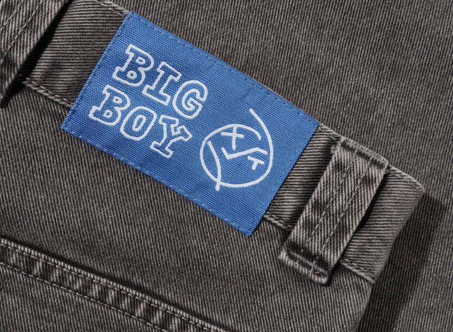 Polar Skate Co Big Boy Pants Washed Grey - Polar Skate Co