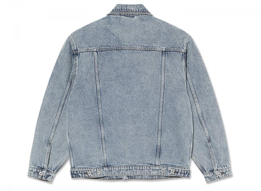Polar Skate Co Patrik Jacket Heavy Washed Blue - Polar Skate Co