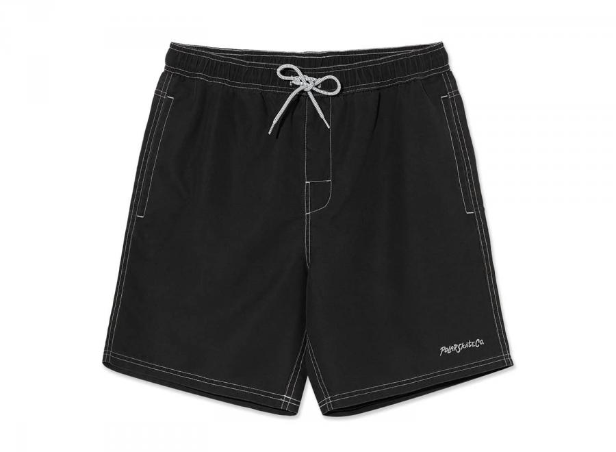 Polar Skate Co Ziggy Swim Shorts Vintage Black - Polar Skate Co