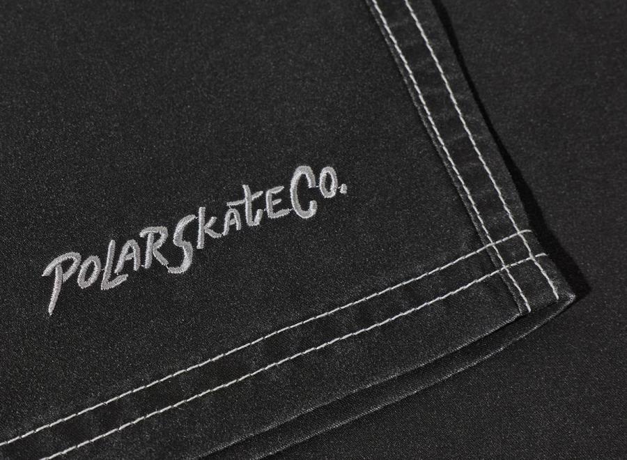 Polar Skate Co Ziggy Swim Shorts Vintage Black - Polar Skate Co