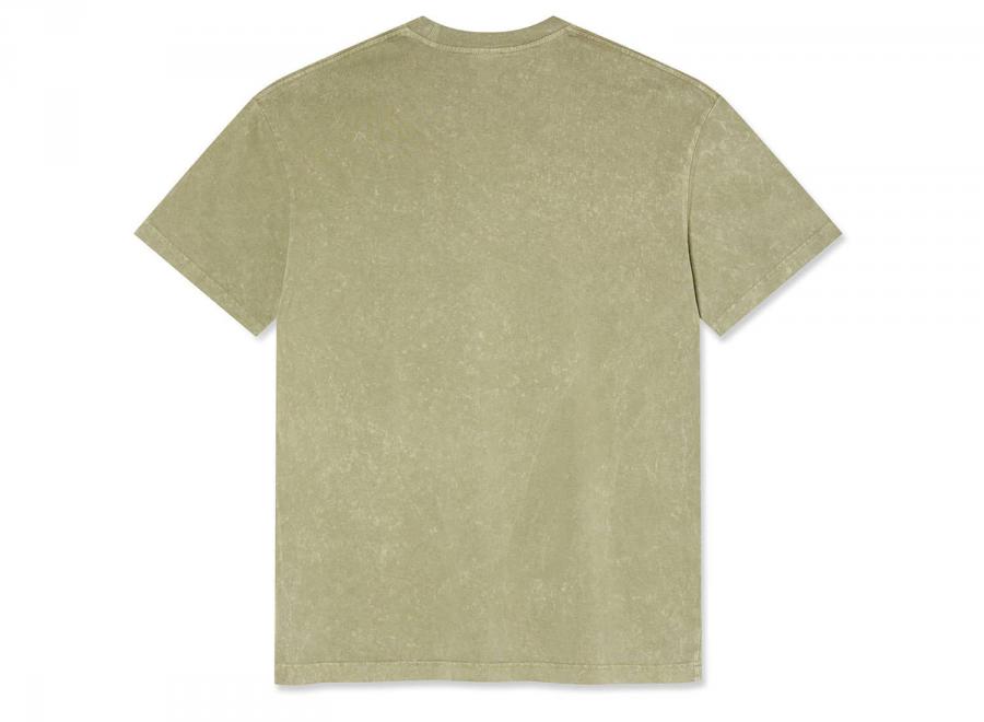 Polar Skate Co Surf Logo Acid Tee Light Green - Polar Skate Co