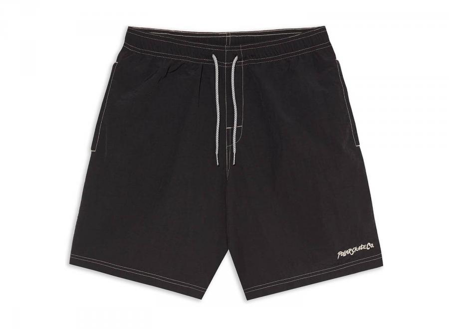 Polar Skate Co Ziggy Swim Shorts Black - Polar Skate Co