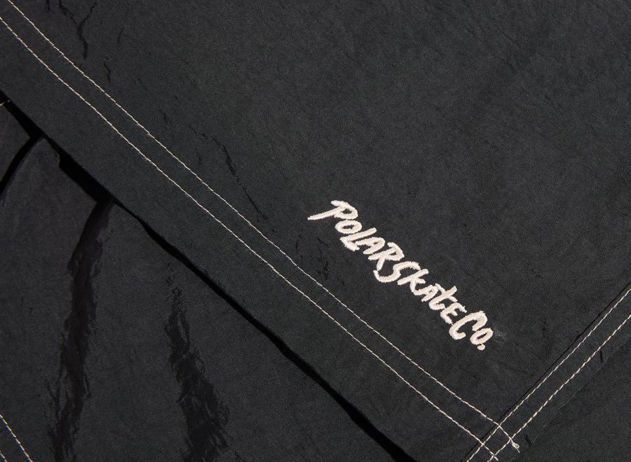 Polar Skate Co Ziggy Swim Shorts Black - Polar Skate Co