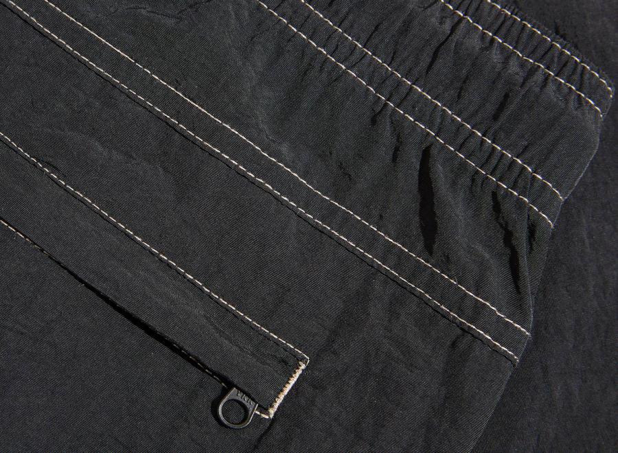 Polar Skate Co Ziggy Swim Shorts Black - Polar Skate Co