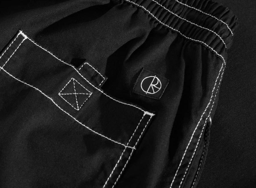Polar Skate Co Surf Pants Contrast Black / White - Polar Skate Co