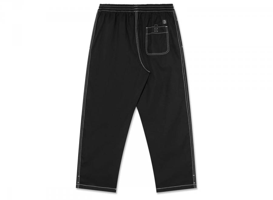 Polar Skate Co Surf Pants Contrast Black / White - Polar Skate Co