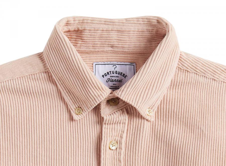 Portuguese Flannel Lobo Shirt Old Rose - Portuguese Flannel