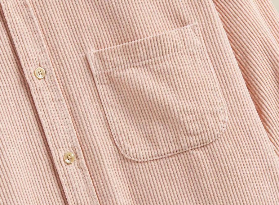 Portuguese Flannel Lobo Shirt Old Rose - Portuguese Flannel