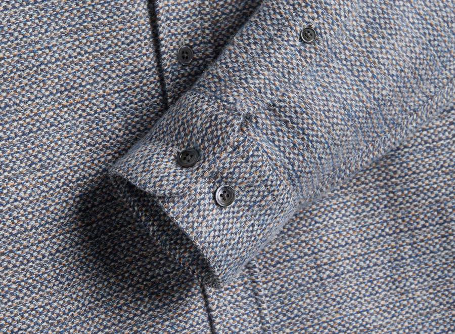 Portuguese Flannel Magson Shirt Blueish - Portuguese Flannel