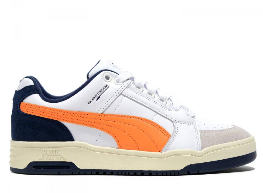 Puma Slipstream Lo Retro White / Vibrant Orange 384692-03 - Puma