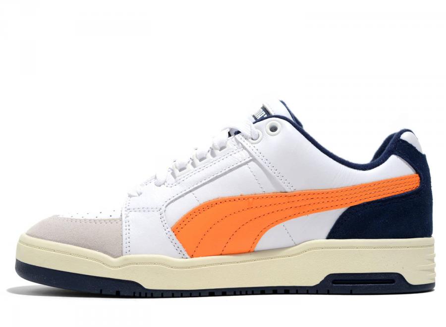 Puma Slipstream Lo Retro White / Vibrant Orange 384692-03 - Puma