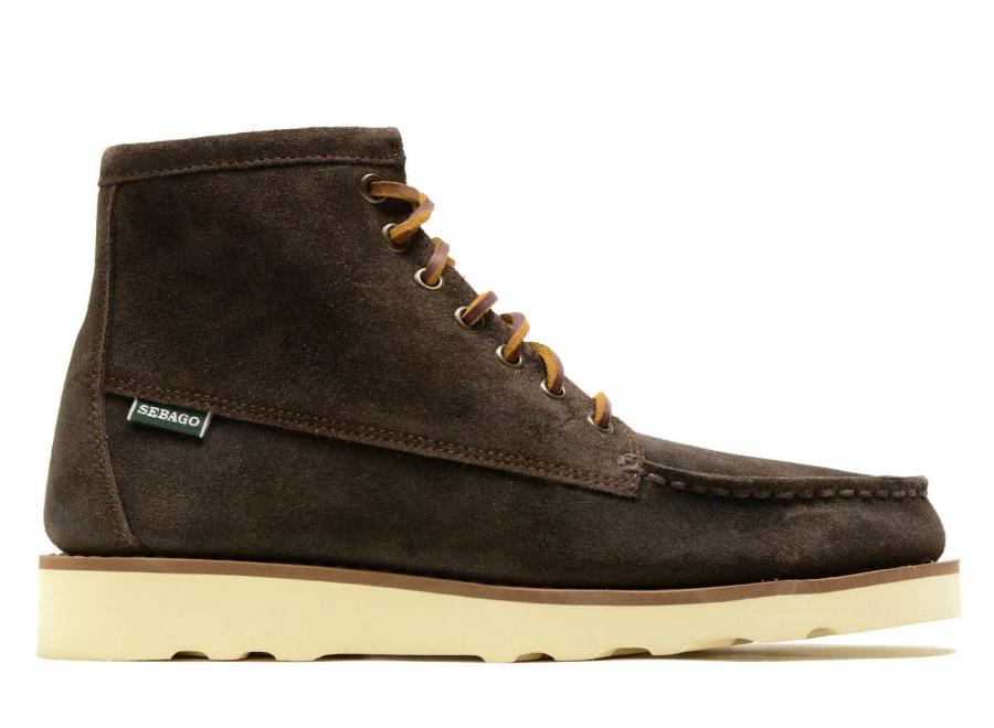 Sebago Tala Mid Oiled Suede Dark Brown - Sebago
