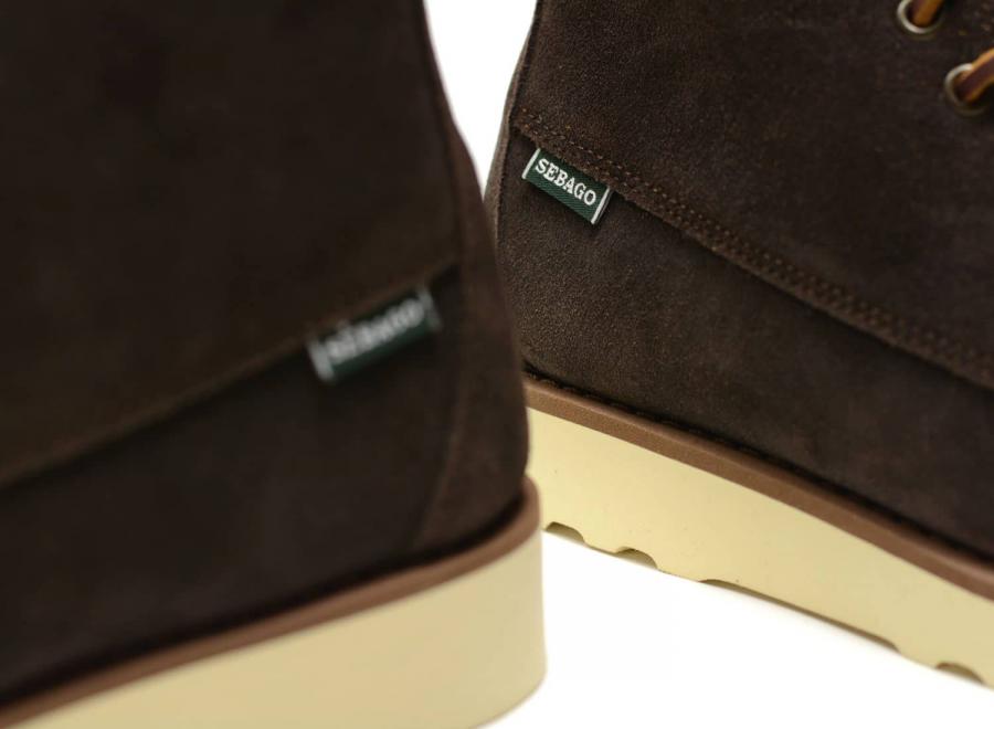Sebago Tala Mid Oiled Suede Dark Brown - Sebago