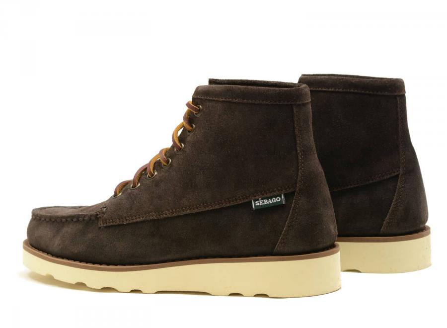 Sebago Tala Mid Oiled Suede Dark Brown - Sebago