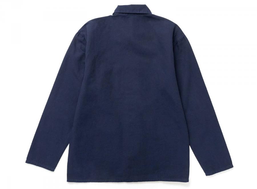 Service Works Canvas Chore Shirt Dark Navy - Service Works