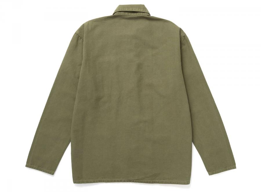 Service Works Canvas Chore Shirt Olive - Service Works