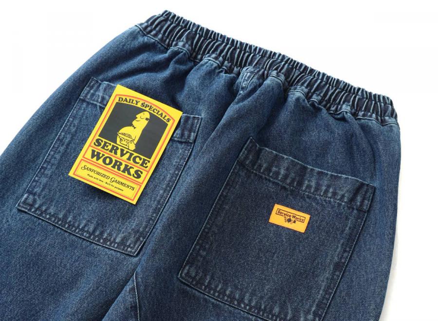 Service Works Denim Chef Pants Indigo - Service Works