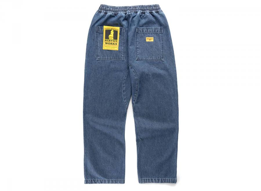 Service Works Denim Chef Pants Indigo - Service Works