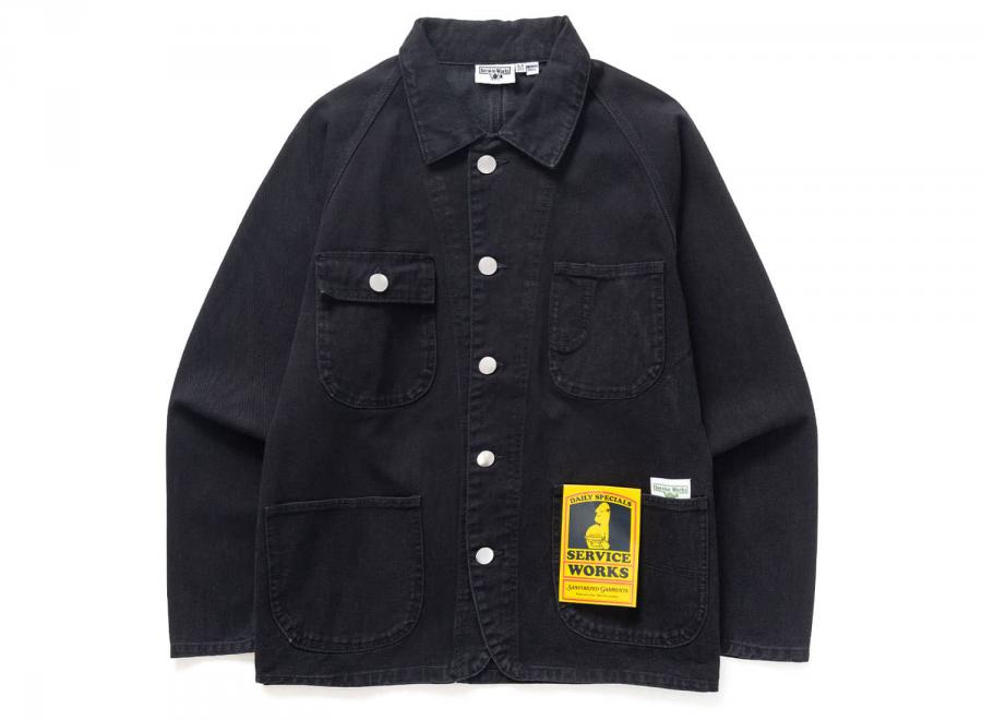 Service Works Denim Coverall 2.0 Dark Wash - Service Works