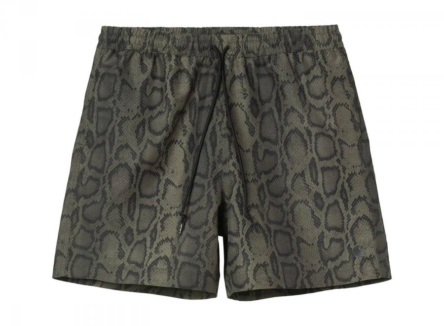 Carhartt WIP Slater Swim Trunks Snake Camo Leaf I035063 - Carhartt Wip