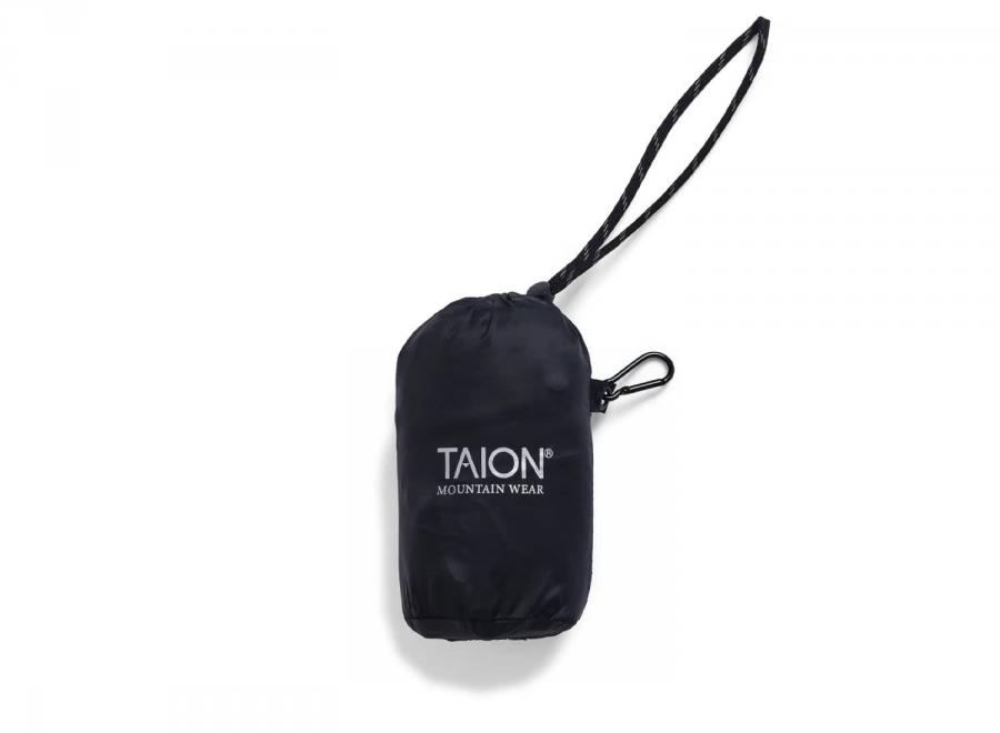 Taion Mountain Packable Volume Down Jacket Beige - Taion