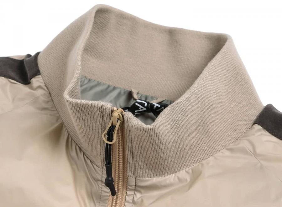 Taion Track Down Jacket Grey / Beige - Taion