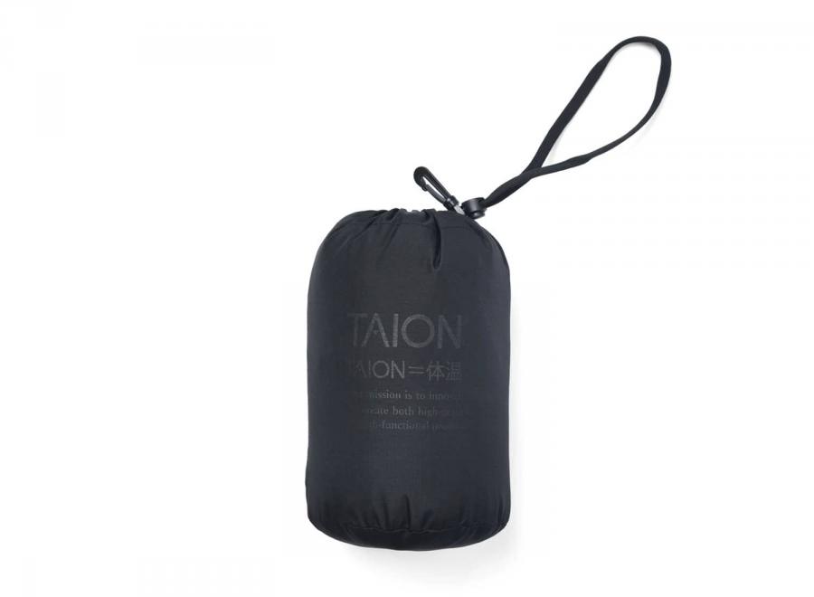 Taion Military Zip V-Neck Vest Dark Navy - Taion