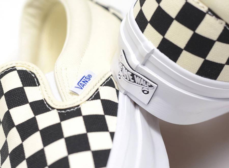Vans LX Slip-On Reissue 98 Checkerboard Black / Off White VN000CSE2BO1 - Vans